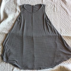 Black And White Stripe Dress